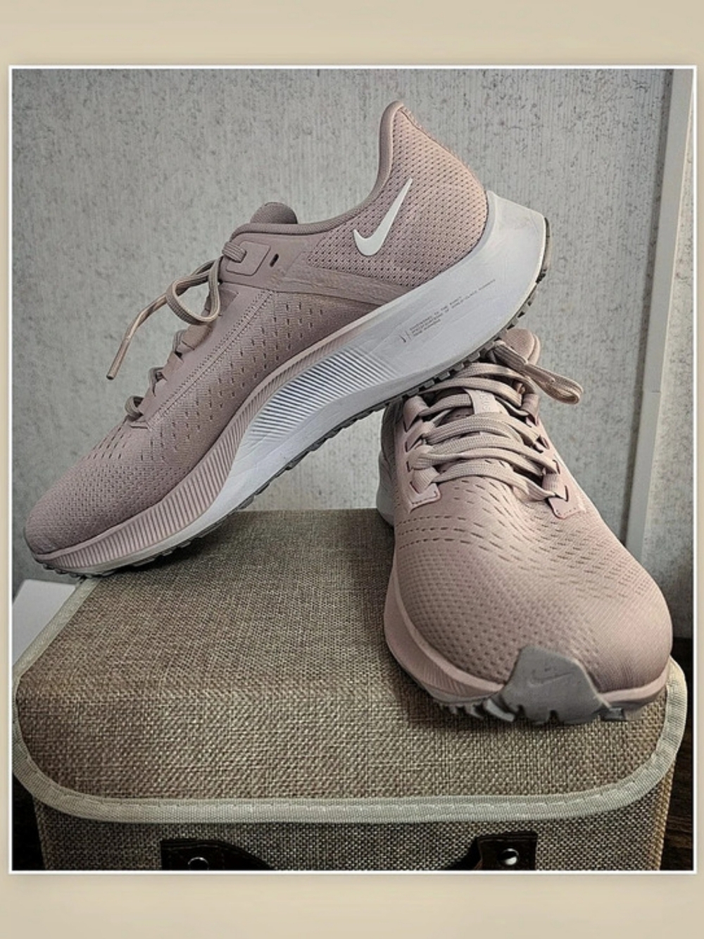 Womens Nike Air Zoom Pegasus 38 Athletic Shoes Pink US 11